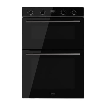 Omega 60cm 12 Function Double Oven Midnight ODO6012M