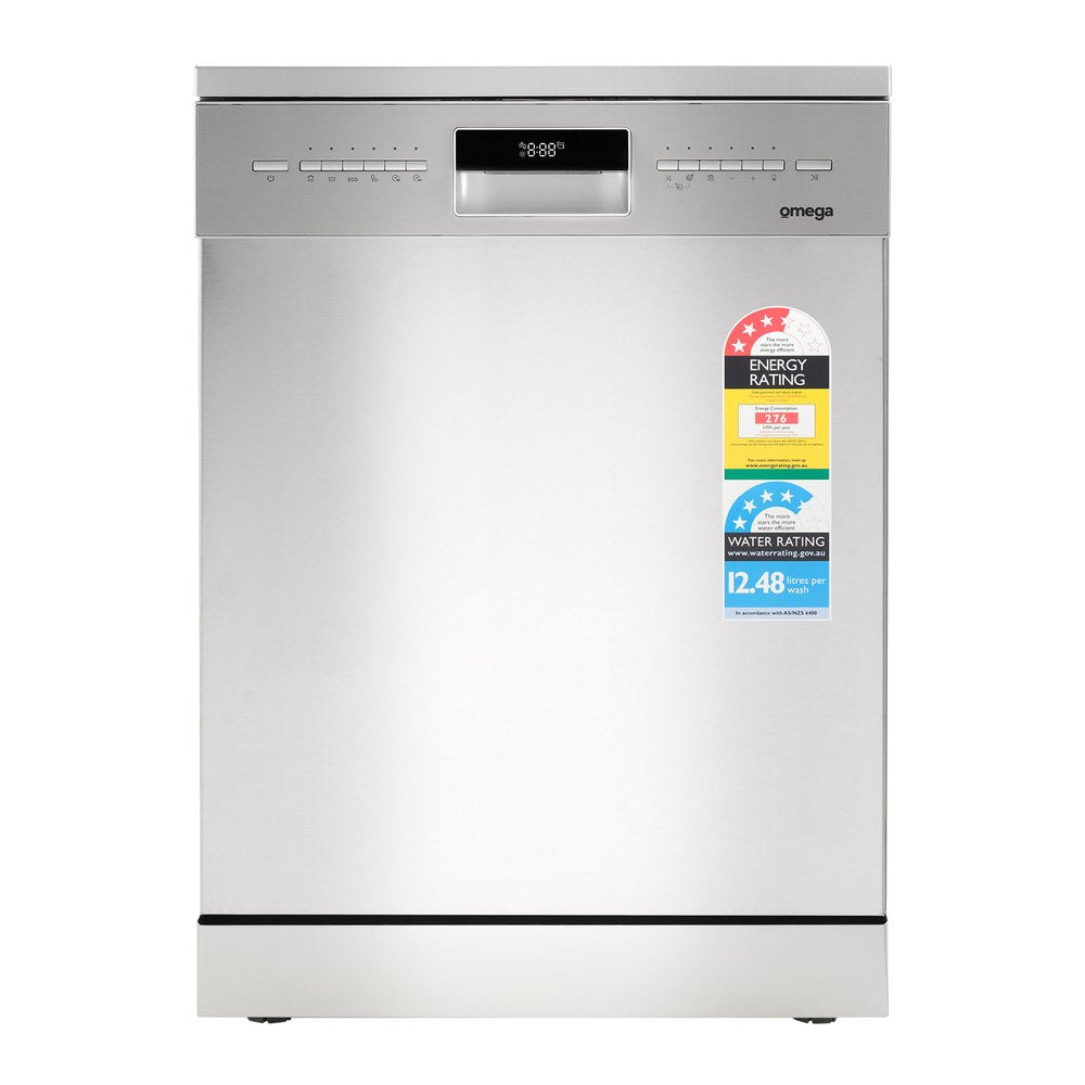 Omega 60cm Freestanding Dishwasher Stainless Steel ODWF6015X