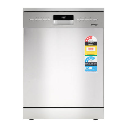 Omega 60cm Freestanding Dishwasher Stainless Steel ODWF6015X