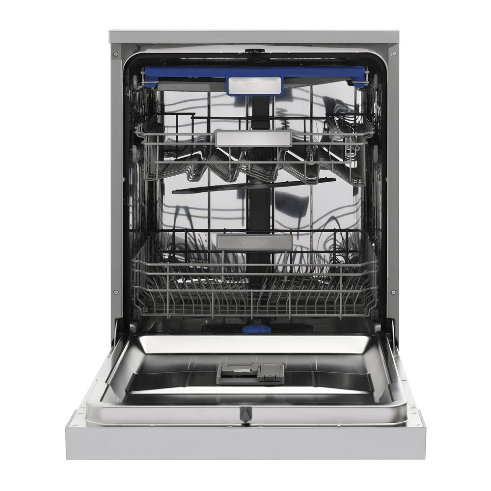 Omega 60cm Freestanding Dishwasher Stainless Steel ODWF6015X