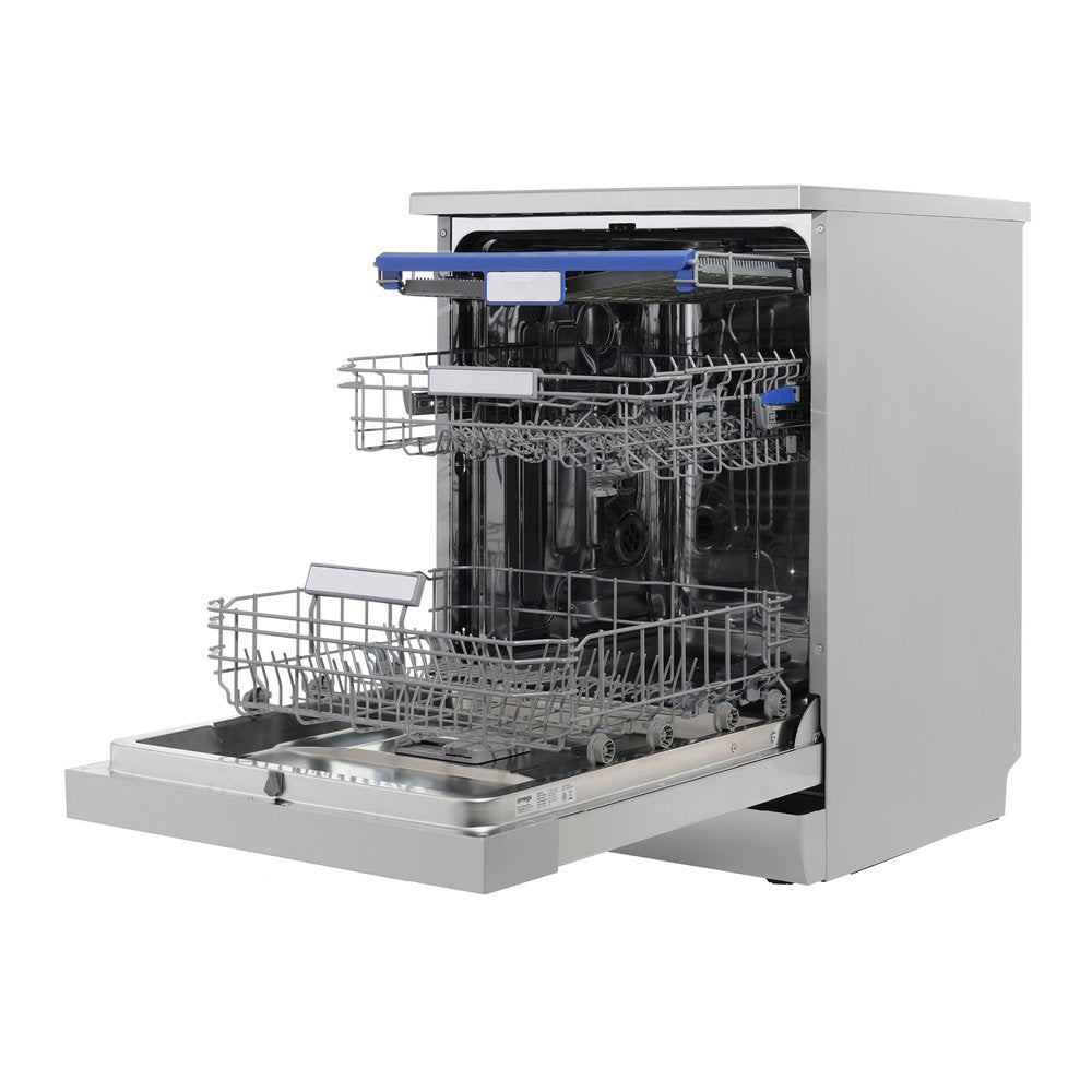 Omega 60cm Freestanding Dishwasher Stainless Steel ODWF6015X