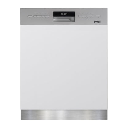 Omega 60cm Semi-Integrated Dishwasher ODWIS6015X