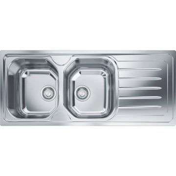 Franke Ondaline Double Bowl Sink OLX621RHD (Factory Clearance)