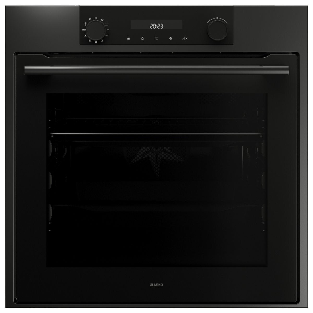 ASKO 60cm Pyrolytic Craft Built-In Oven Graphite Black OP8637A1 (Factory Clearance)