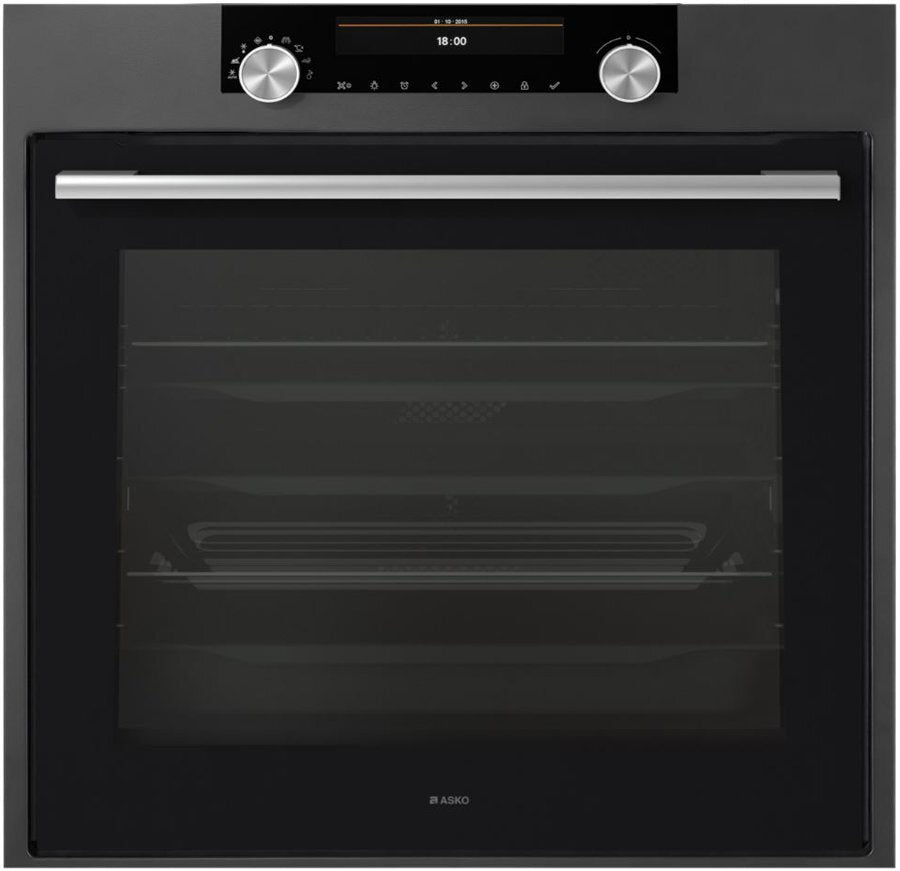 ASKO 60cm Pyrolytic Built-In Oven Graphite Black OP8687A (Factory Clearance)