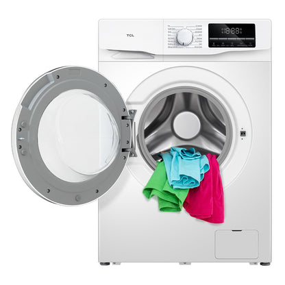 TCL 7.5kg Front Load Washing Machine P618FLW