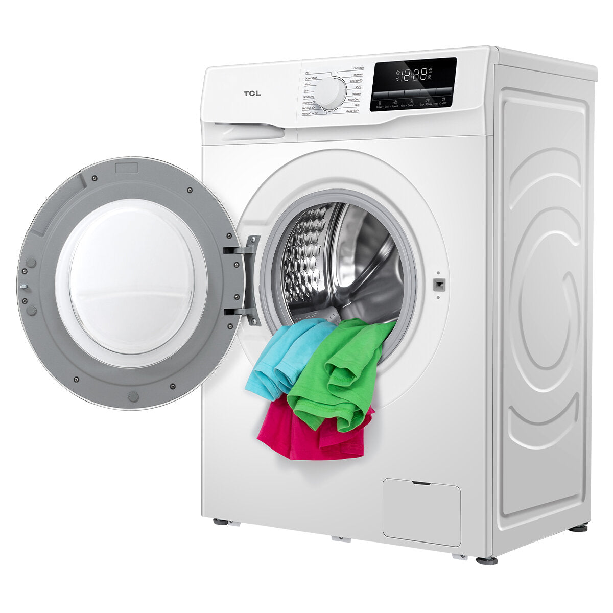 TCL 7.5kg Front Load Washing Machine P618FLW