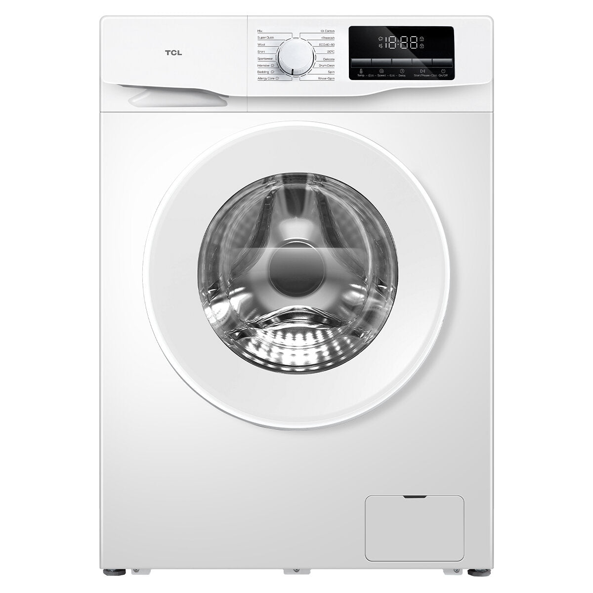 TCL 8.5kg Front Load Washing Machine P619FLW