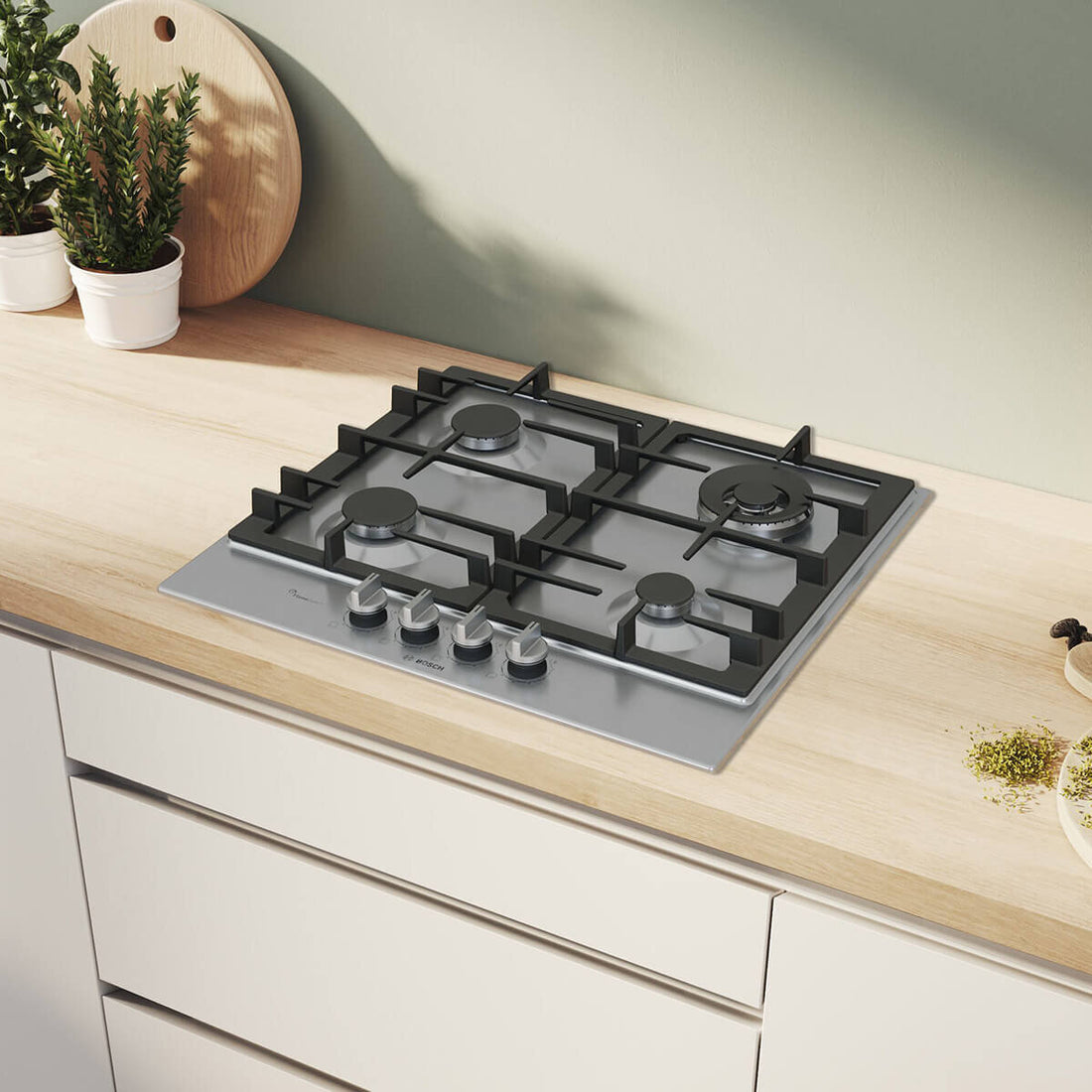 Bosch Series 6 60cm Gas Cooktop PCH6A5I90A