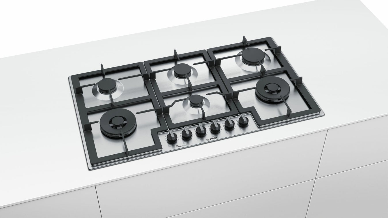 Bosch 90cm Serie 6 Natural Gas Cooktop PCT9A5B90A Rick Hart Outlet
