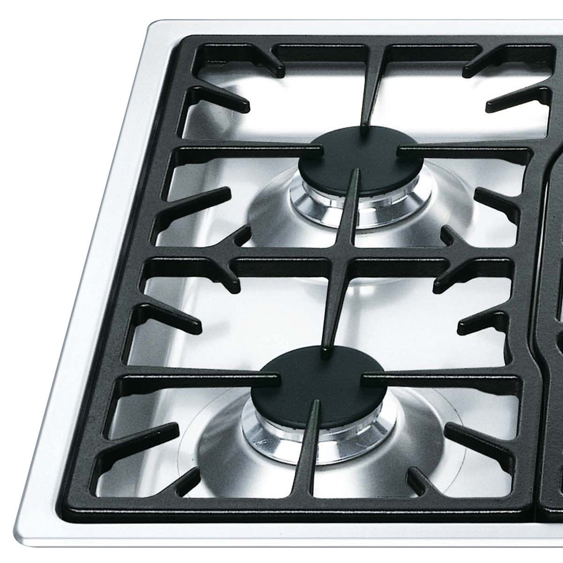Smeg 90cm Classic Aesthetic Stainless Steel Gas Cooktop PGA95-4