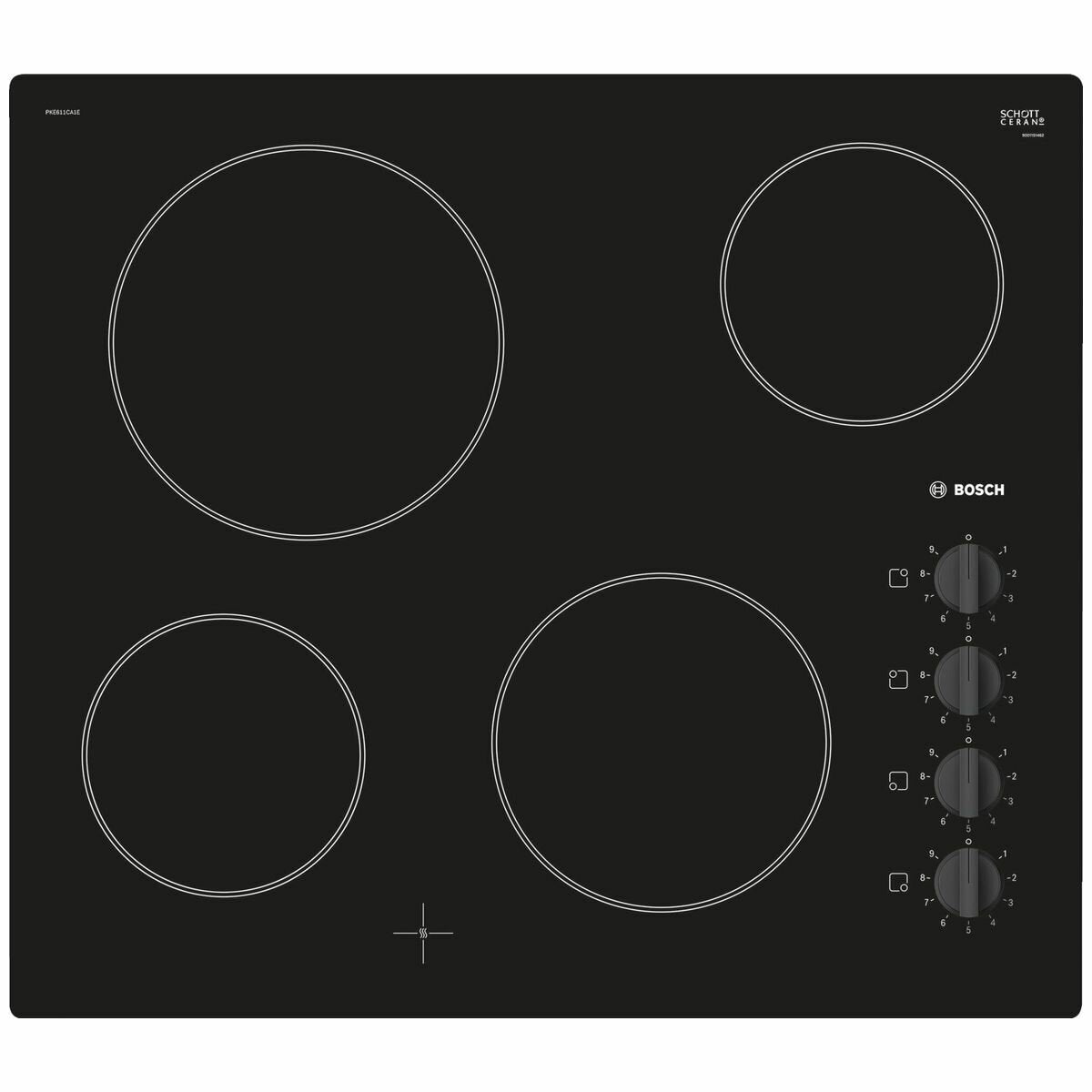 Bosch 60cm Serie 2 Ceramic Cooktop PKE611CA1A (Factory Clearance)