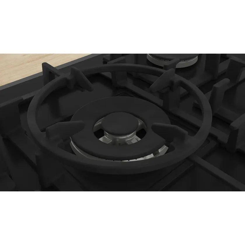 Bosch Series 6 90cm Gas Cooktop Tempered Glass Black PPS9A6B91A