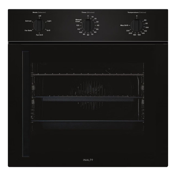 Inalto Side Opening 5 Function Electric Black Oven IOSO605M-R