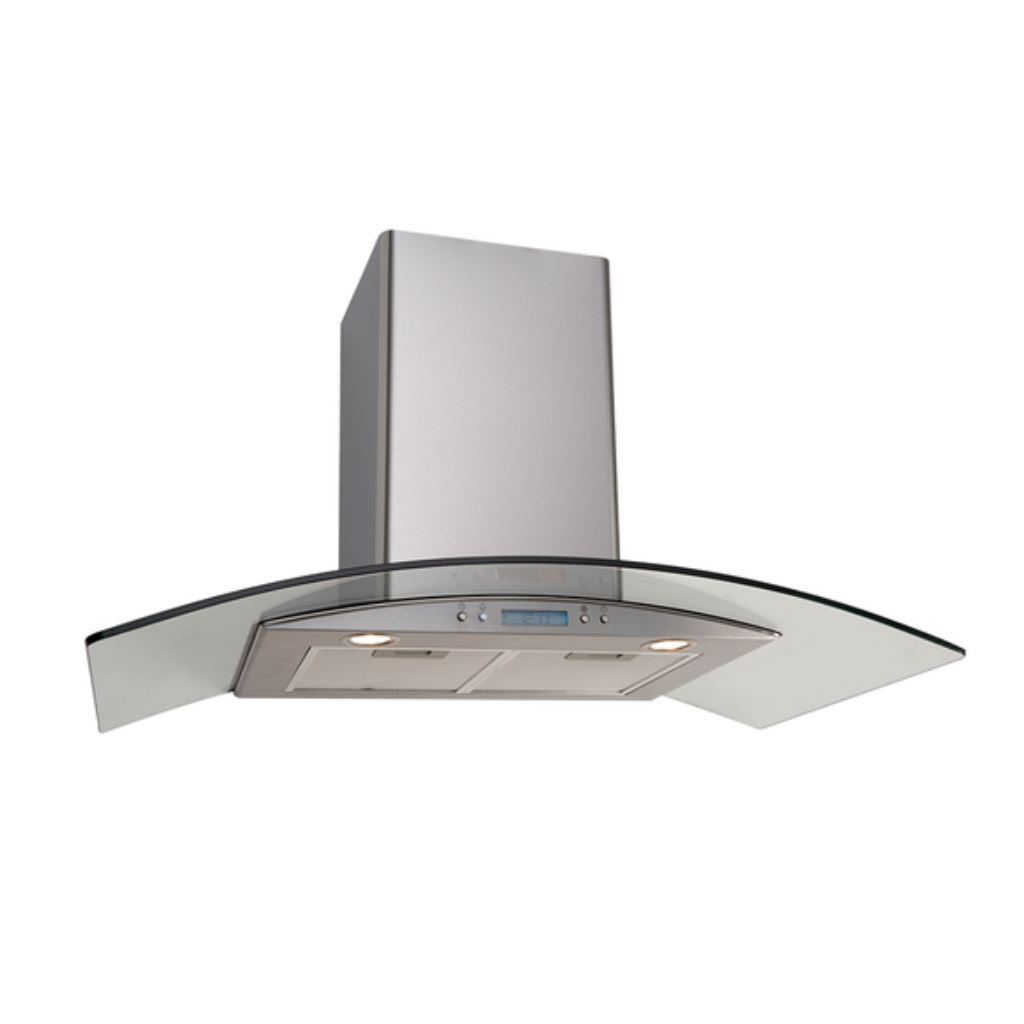 Euro Appliances 90cm Glass Canopy Rangehood EAGL90SX2