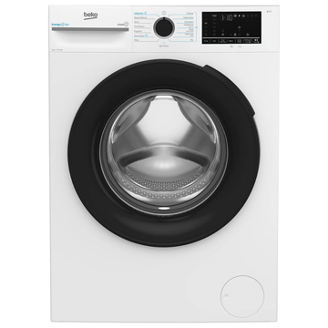Beko 8kg Front Load Washing Machine with Steam White BFLB8010W