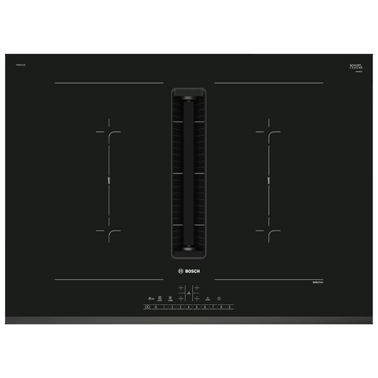 Bosch Series 6 70cm Induction Cooktop with Integrated Ventilation PVQ731F15E (Factory Clearance)