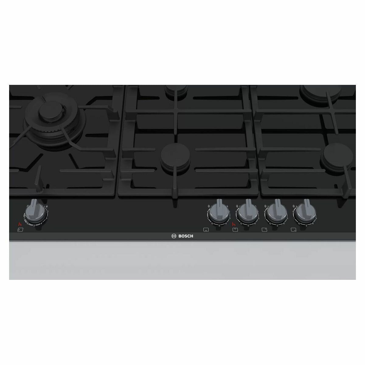 Bosch 90cm Series 8 Natural Gas Cooktop PRS9A6D70A