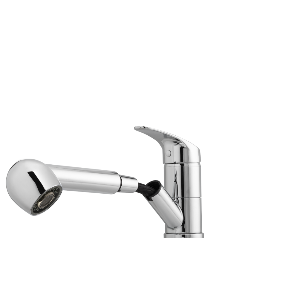 Oliveri London Pull Out Spray Mixer Chrome LON580FCR-P