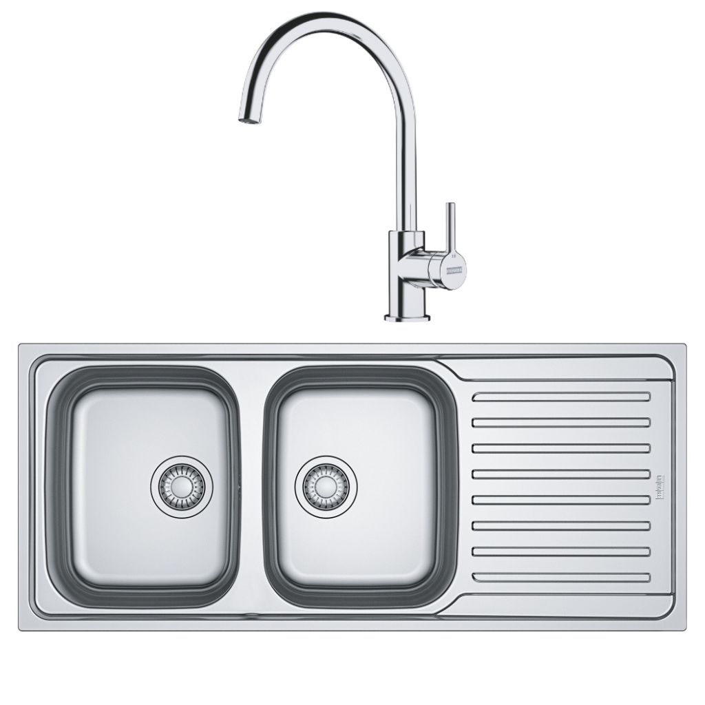 Franke Stainless Steel Sink & Mixer Pack AZX621RHD + TA9900