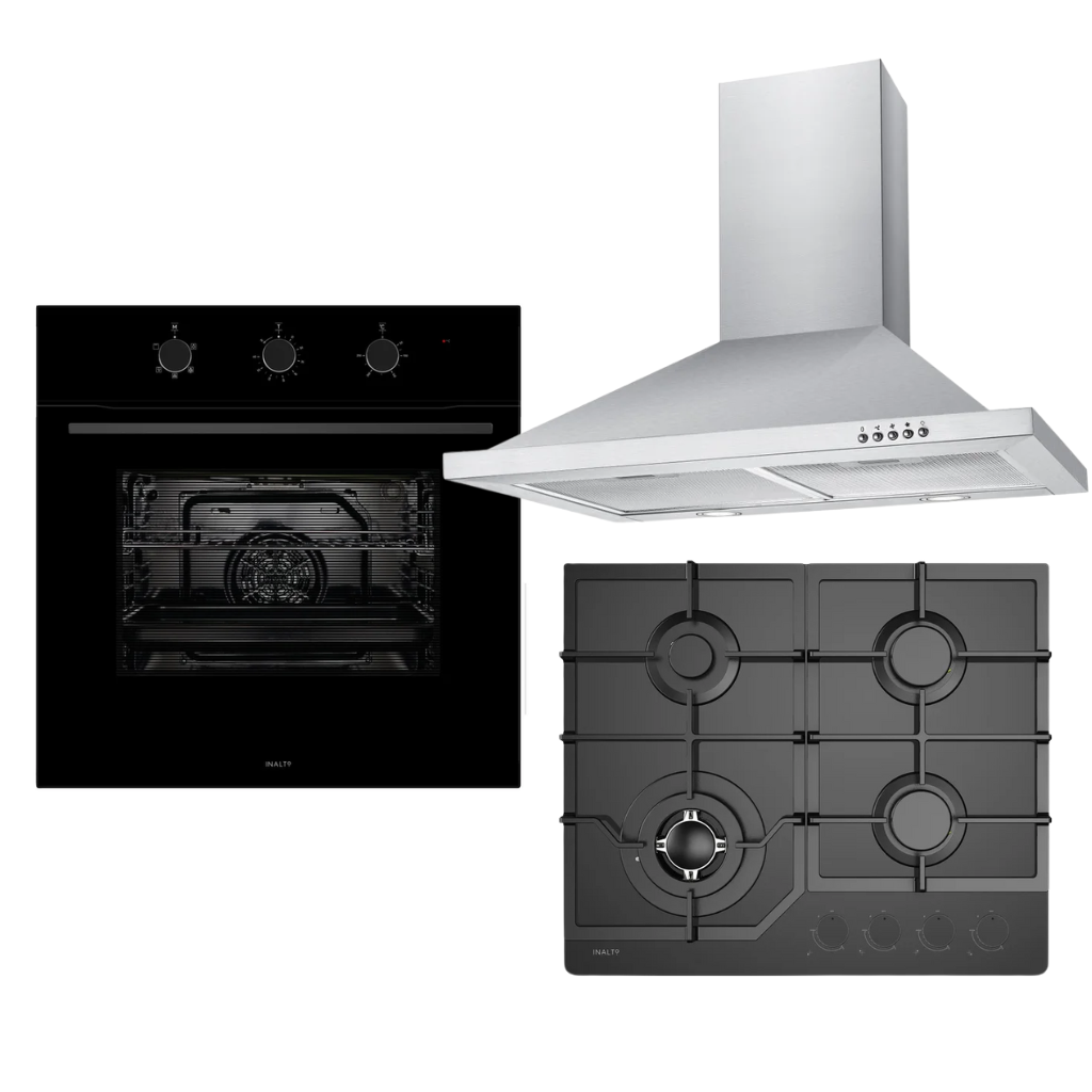 InAlto 60cm Cooking Pack IO605MB + ICGG604W + IRC60S