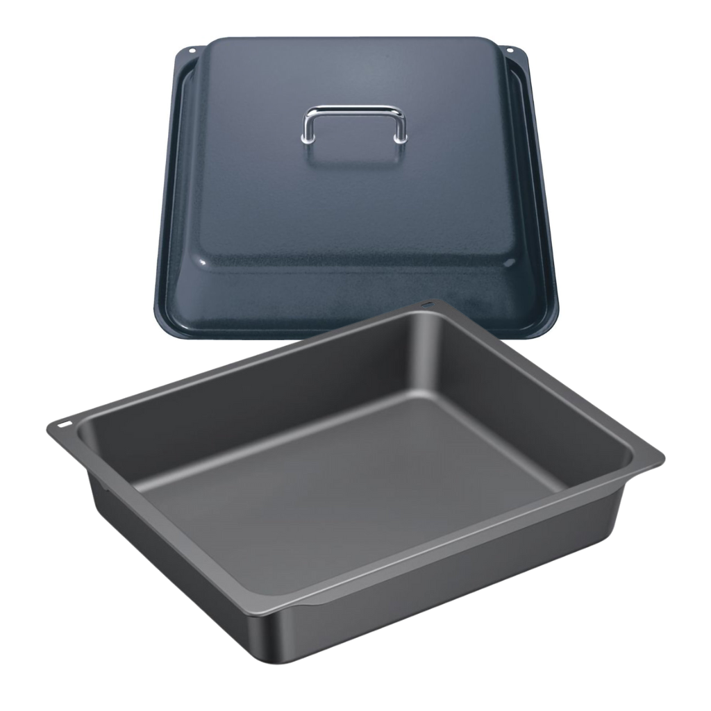 Bosch Professional Casserole Pan and Lid Pack HEZ633073 + HEZ633001