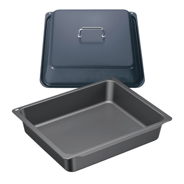 Bosch Professional Casserole Pan and Lid Pack HEZ633073 + HEZ633001