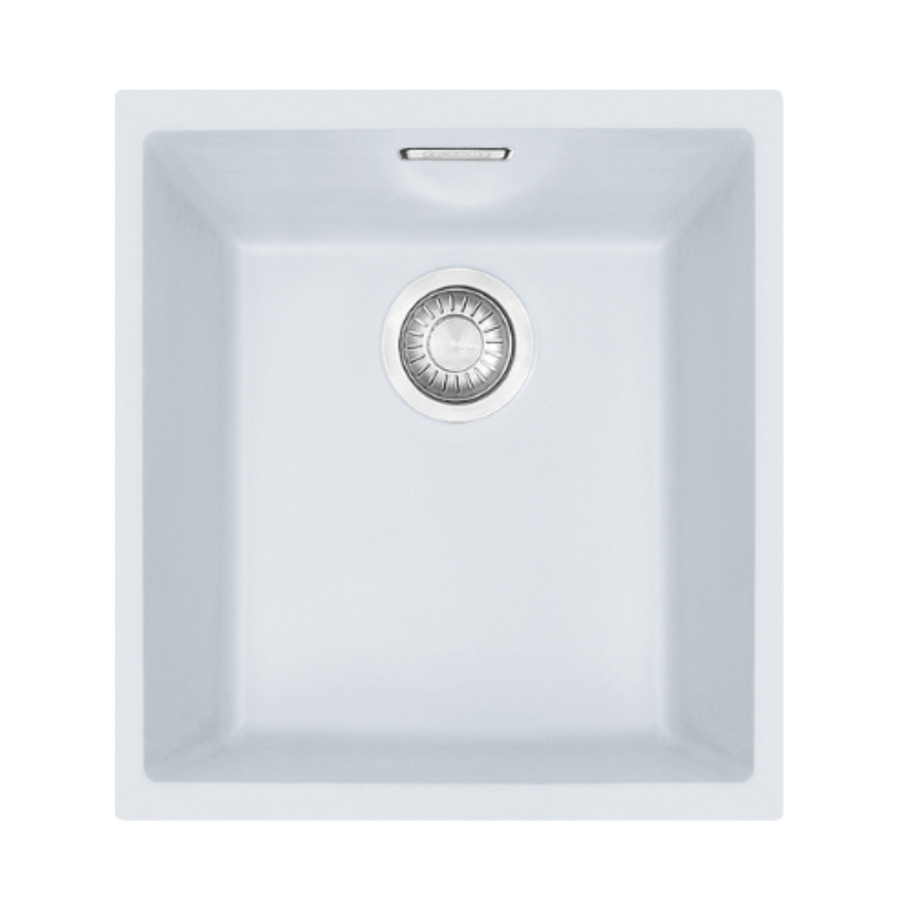 Franke Sirius Single Bowl Sink Polar White SID11034PW