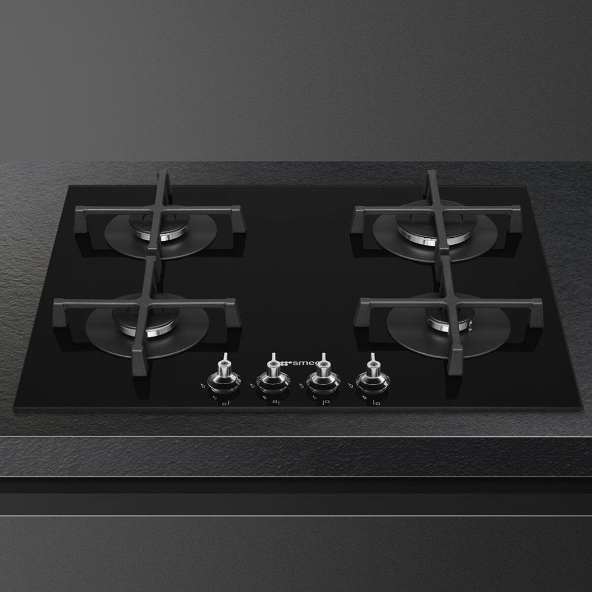 Smeg 60CM Classic Gas on Tempered Glass Cooktop PV364NAU