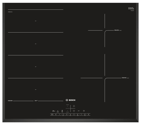 Bosch Serie 6 60cm Induction Cooktop PXE651FC1E (Ex-Display)