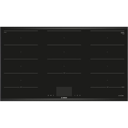 Bosch Series 8 Accentline 90cm Flex Induction Cooktop Black PXX995KX5E