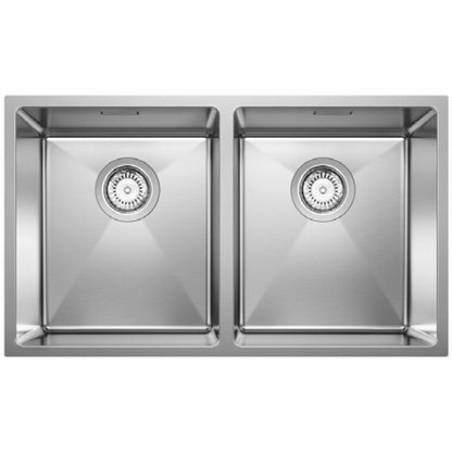 Blanco Quatrus Double Bowl Sink QUATR153434IUK5 (Factory Clearance)