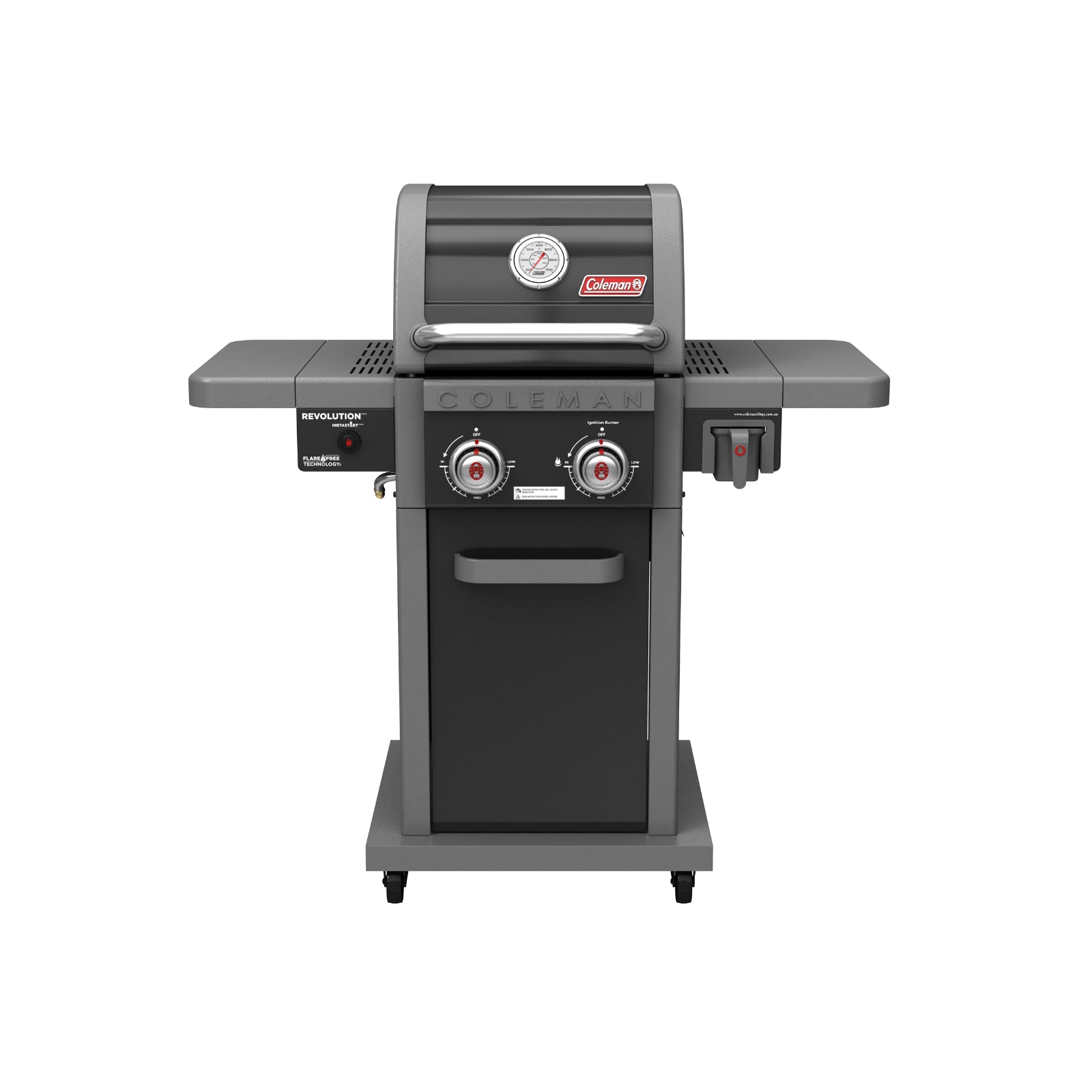 Coleman Revolution 2 Burner BBQ Black Gloss REV2BGL