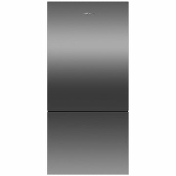 Fisher & Paykel Series 5 494L Bottom Mount Refrigerator Black Stainless Steel Right Hinge RF522BRPB6