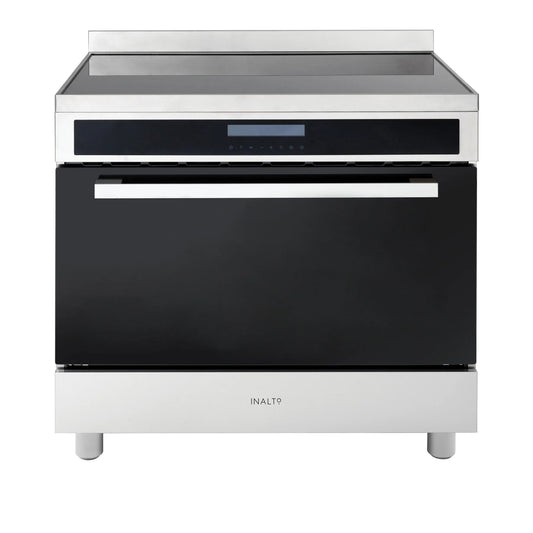 InAlto 90cm Upright Cooker with Induction Cooktop RU9EIB