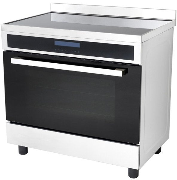 InAlto 90cm Upright Cooker with Induction Cooktop RU9EIB (Ex-Display)