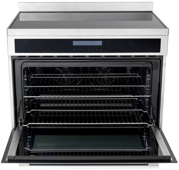 InAlto 90cm Upright Cooker with Induction Cooktop RU9EIB (Ex-Display)