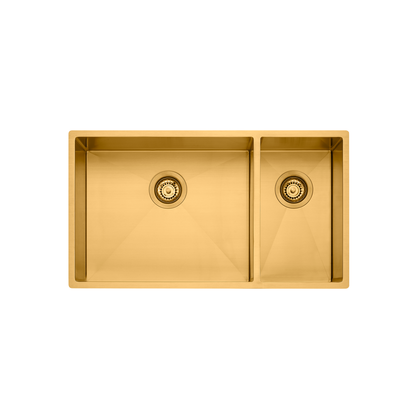 Oliveri Spectra 1 & 1/2 Bowl Sink Brushed Gold SB35AU