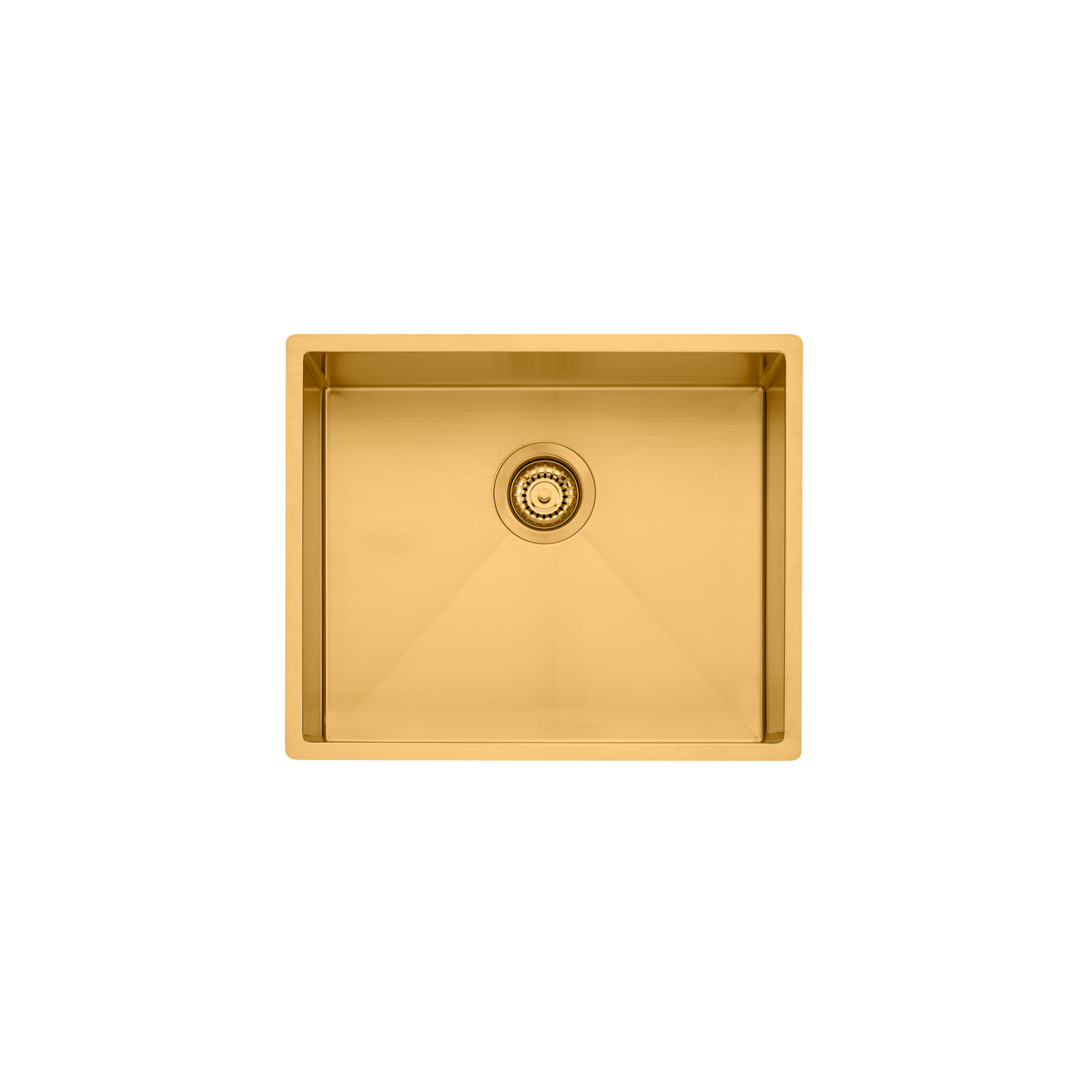 Oliveri Spectra Single Bowl Sink Brushed Gold SB50AU