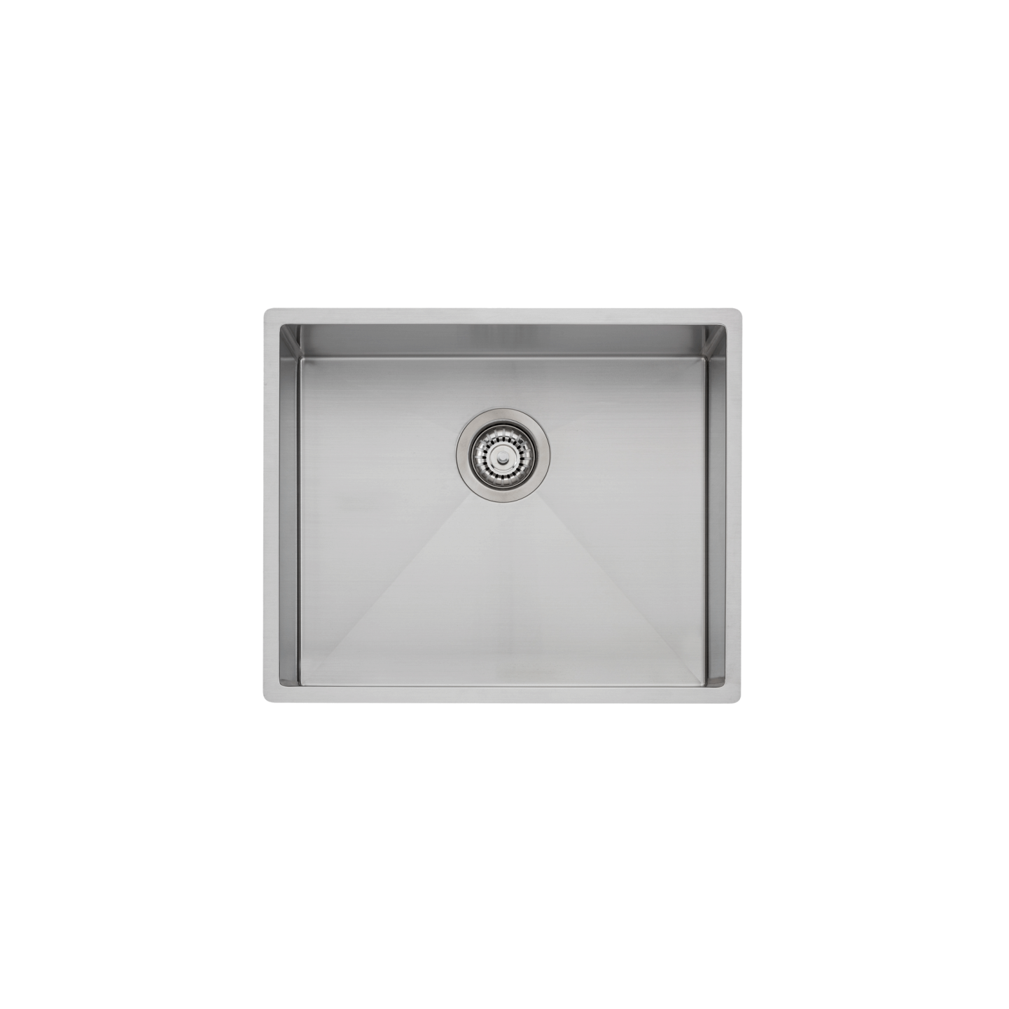 Oliveri Spectra Single Bowl Sink Natural Steel SB50SS