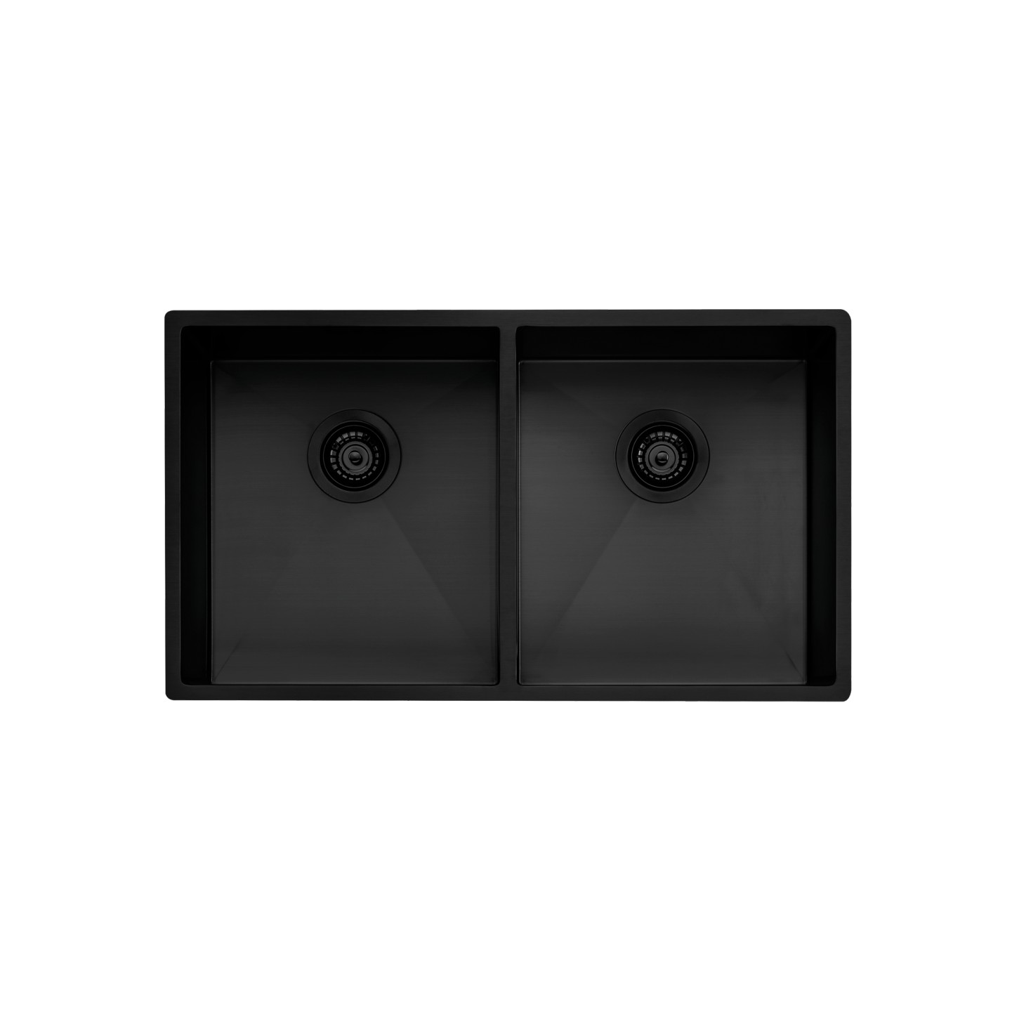 Oliveri Spectra Double Bowl Sink Black SB63BK