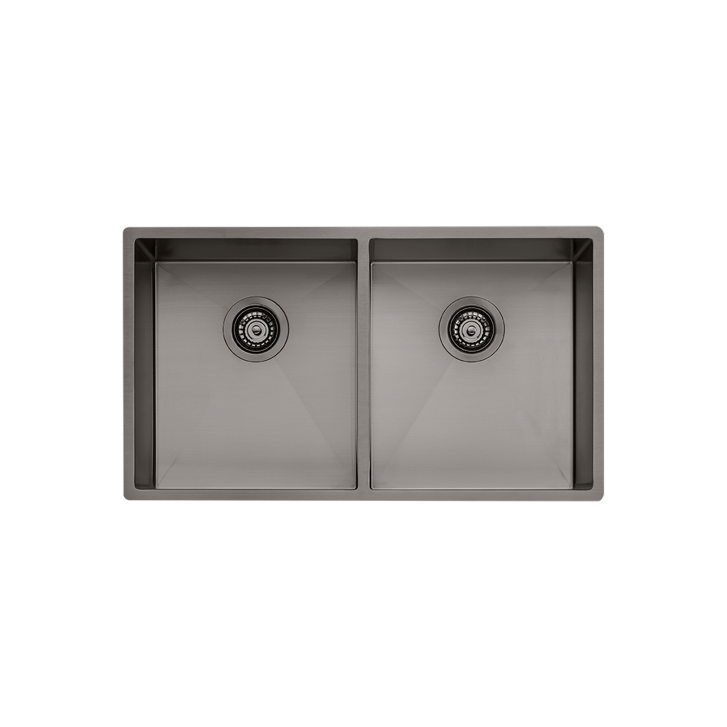 Oliveri Spectra Double Bowl Sink Gunmetal SB63GM