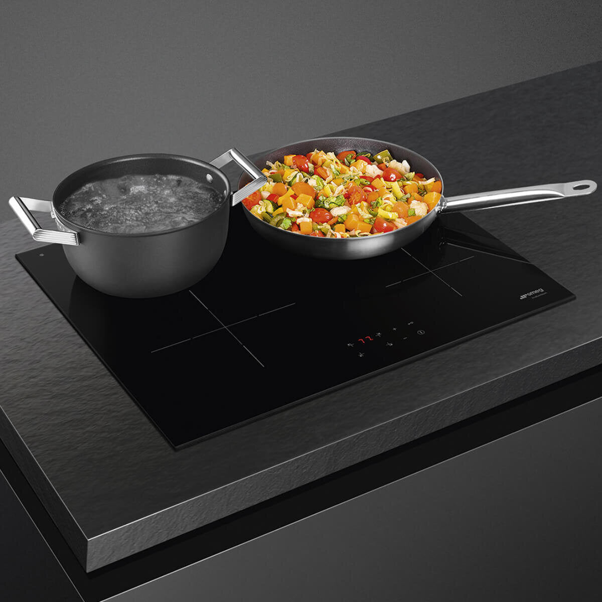 Smeg 60cm Classic Series Induction Cooktop Eco Power SI2641DAU