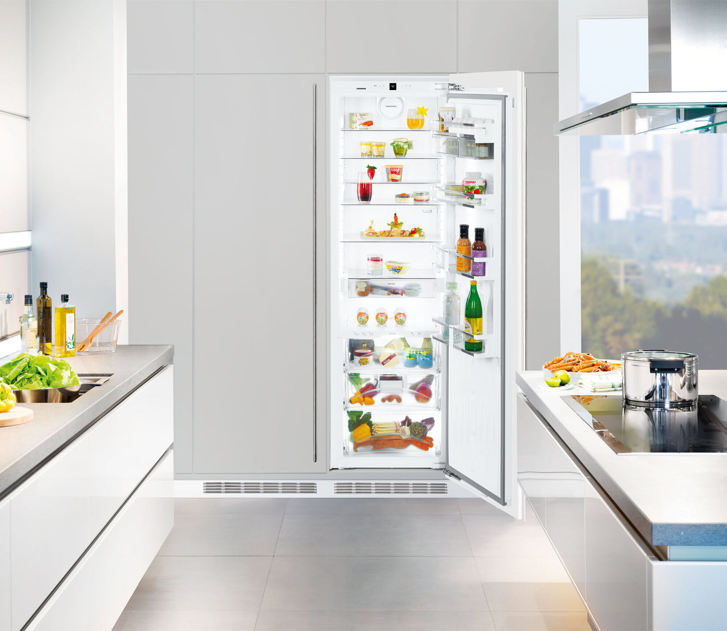 Liebherr Integrated Side-by-Side Fridge-Freezer Combination SIKB3550 & SIGN3576