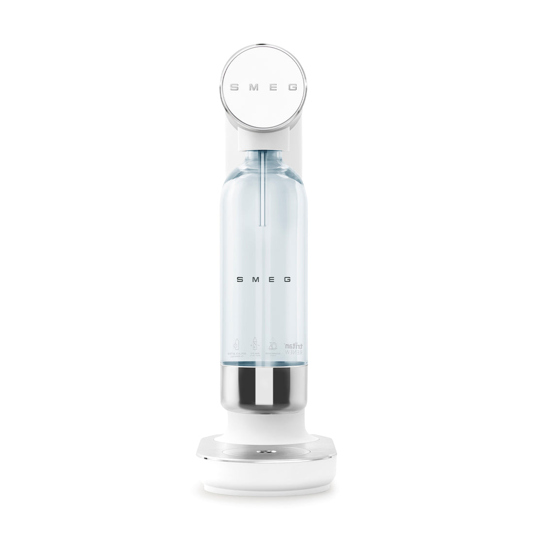 Smeg Soda Maker Matte White SKC01WHMAU