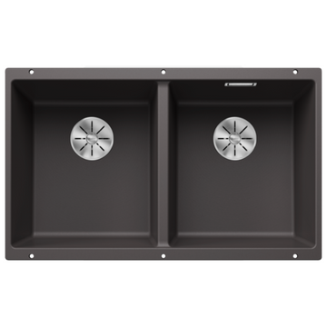 Blanco Subline Double Bowl Undermount Sink Rock Grey SUB350350UGK5