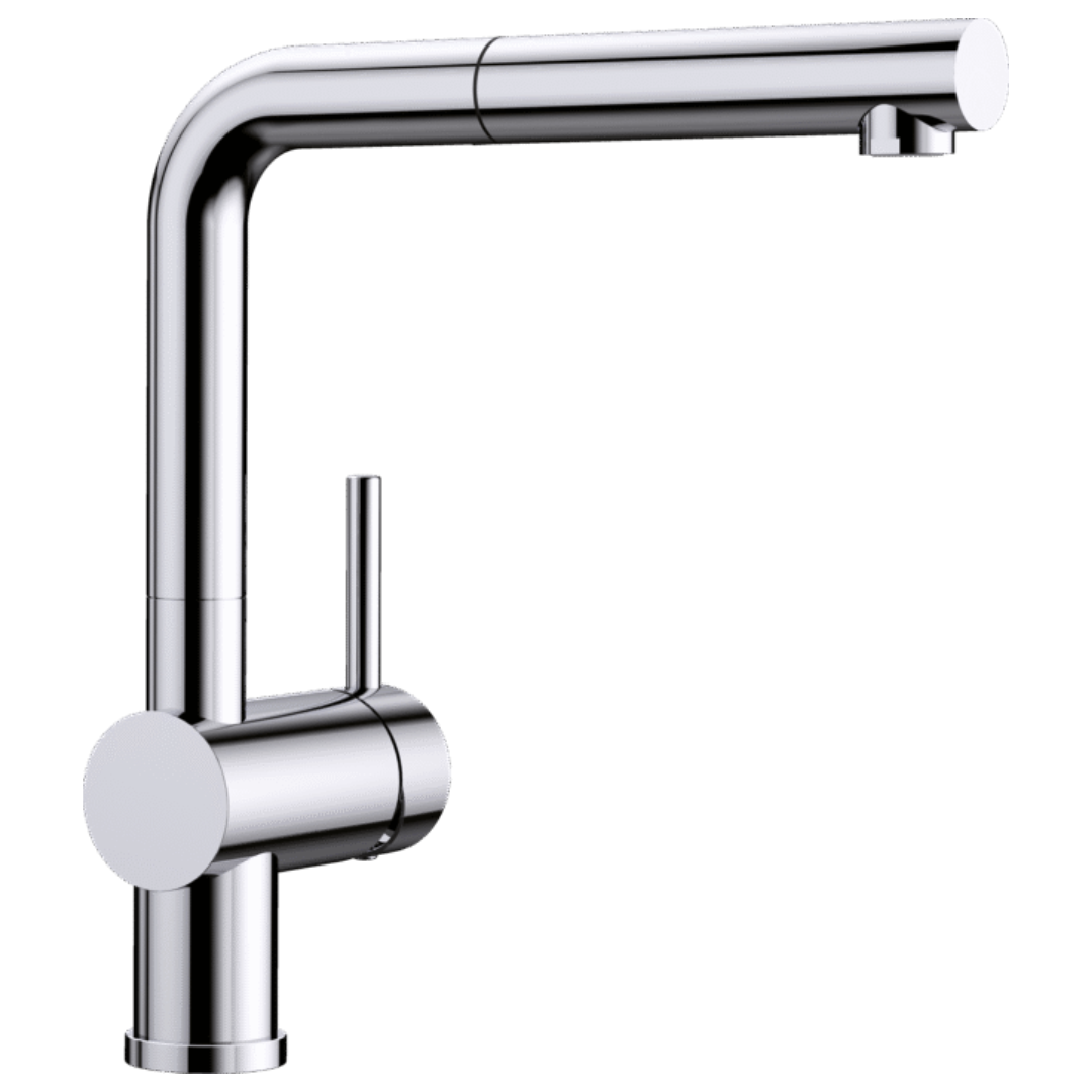 Blanco LINUS-S Mixer with Pull Out Tap Chrome LINUSS