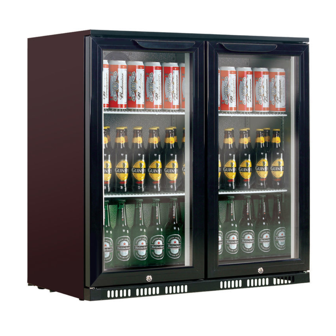 Heller 210L Double Door Beverage Centre HUB210