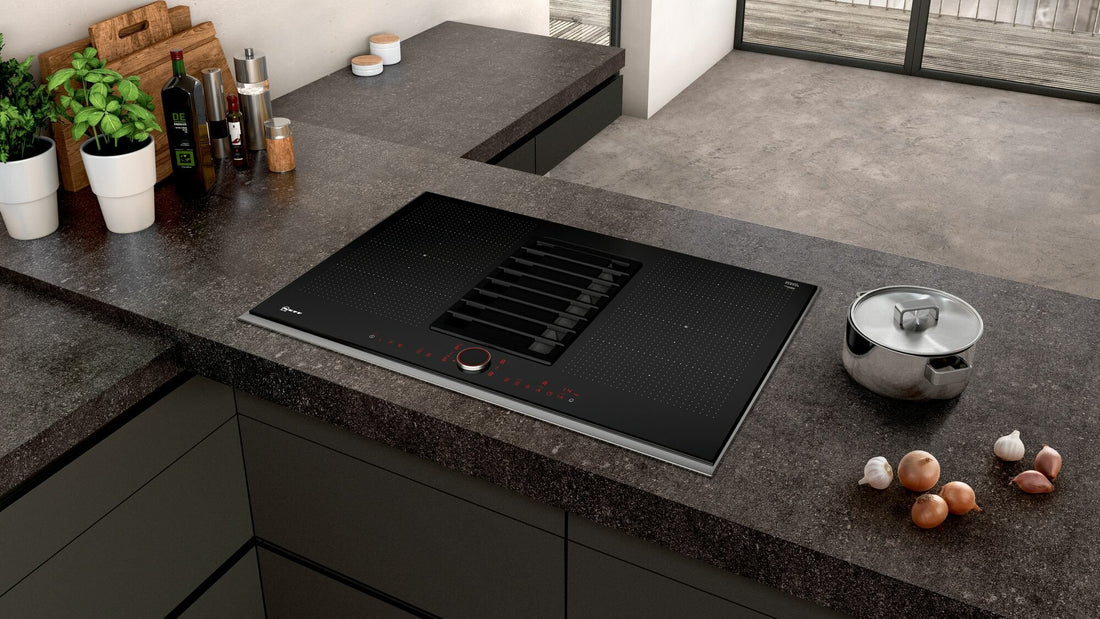 NEFF 83cm Induction Cooktop with Integrated Ventilation System T58TS6BN0 (Factory Clearance)