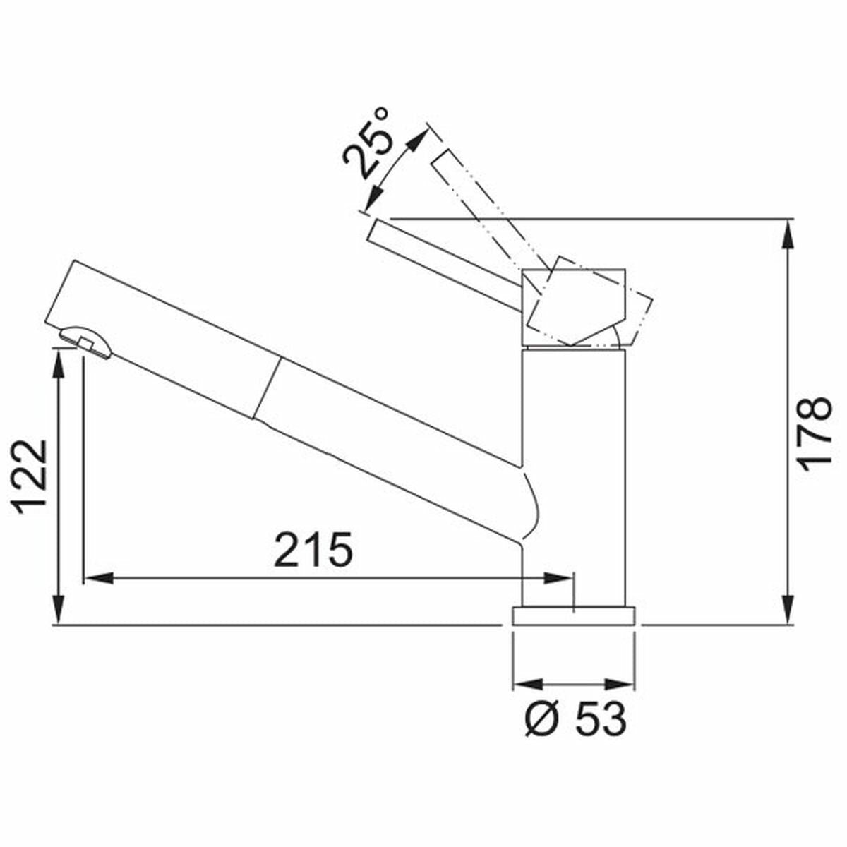 Franke Taros Pull Out Tap TA9511